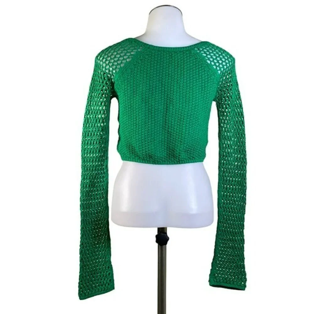 NBD Verona Crotchet Top Sample - Green